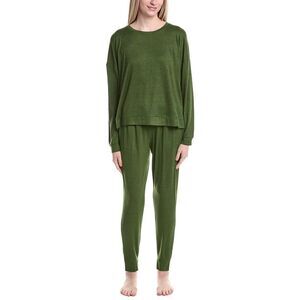Sanctuary Womens 2Pc Top & Jogger Pajama Set